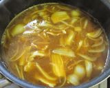 うどん屋さんの「カレーうどん」を再現^^作り方7写真