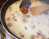 自家製ホワイトソースのチーズリゾット風作り方5写真