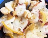 常温保存食材のタコと帆立のカルパッチョ作り方8写真