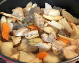 うちの鶏肉入り具沢山けんちん汁作り方3写真