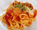 簡単♡トマトとモッツァレラチーズのパスタ作り方6写真