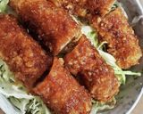 激安レシピ★【ちくわのソースカツ丼♪】作り方5写真