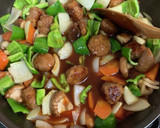 ❀豚こま切れ肉で作る❀揚げない酢豚作り方24写真