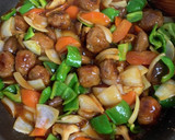 ❀豚こま切れ肉で作る❀揚げない酢豚作り方25写真