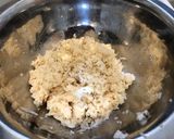 レンコンハンバーグ with たこ焼き粉作り方1写真
