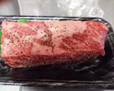 簡単なのに絶品♬︎【♡牛肉のタタキ♡】作り方1写真