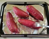 オーブンで作る焼きいも作り方1写真