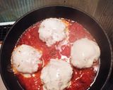 簡単☆トマト煮込みハンバーグ作り方5写真