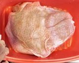 レンジで鶏ハム作り方1写真
