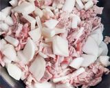大根と豚バラ肉のカレー炒め作り方3写真