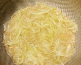 舞茸入りごま味噌牛丼作り方2写真