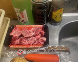 牛肉と牛蒡と蓮根の炊き込みご飯　作り方1写真