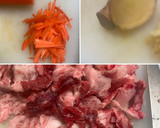 牛肉と牛蒡と蓮根の炊き込みご飯　作り方4写真