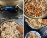 牛肉と牛蒡と蓮根の炊き込みご飯　作り方8写真