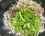 牛肉ピーマン炒め作り方9写真