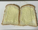 手を汚さず食べられる！納豆ホットサンド作り方2写真