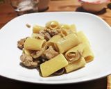 鶏ひき肉とチーズのリガトーニ作り方17写真