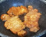 糖尿対策ワンプレ・豚の厚切りしょうが焼き作り方5写真
