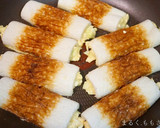ちくわの器でスティックお好み焼き♪作り方6写真