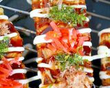 ちくわの器でスティックお好み焼き♪作り方10写真