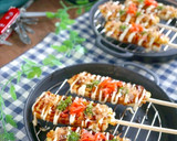 ちくわの器でスティックお好み焼き♪作り方9写真