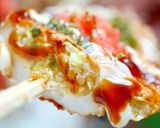 ちくわの器でスティックお好み焼き♪作り方11写真
