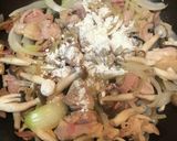 里芋と鶏肉の味噌入りグラタン作り方2写真