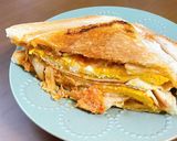 卵とキャベツで！味噌マヨ和風ホットサンド作り方15写真