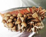 サーモンときのこのホイル焼き作り方3写真