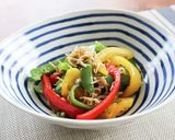 レンジで簡単！じゃことパプリカの炒め煮作り方6写真