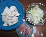 超簡単！かぶの焼きシチューグラタン♡作り方1写真