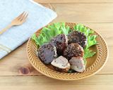 しいたけの肉詰めハニーマスタード味作り方8写真
