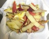 綺麗なりんごジャム(圧力鍋使用)作り方1写真