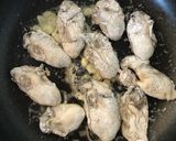 簡単♪牡蛎のソテー／にんにくバター醤油作り方4写真