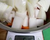 我が家の圧力鍋で作る塩モツ煮作り方3写真