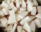 シンプル煮物★鶏大根(QC無水鍋使用)作り方1写真