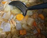 我が家の圧力鍋で作る塩モツ煮作り方7写真