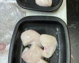 フグの白子　ご馳走塩焼き作り方2写真