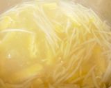 もやし 油揚げブロッコリーの新芽 味噌汁作り方7写真
