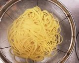里芋と油揚げの味噌クリームパスタ作り方1写真