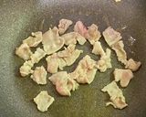 白菜と豚バラ肉の梅肉炒め作り方3写真