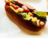 普通サイズのソーセージでホットドッグ♪作り方5写真