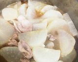 豚バラ大根　旬の大根大量消費　翌日美味作り方4写真