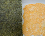 母の日にバラを。薔薇の巻き寿司作り方4写真