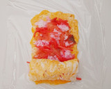 母の日にバラを。薔薇の巻き寿司作り方6写真