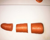 人参と白菜とえのきだけの味噌汁作り方3写真