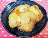 簡単に作れる♪とろ～り半熟たまご巾着作り方7写真