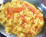 とろとろ！ぷるぷる♬トマトと卵の中華炒め作り方7写真