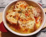 冬に温まるイタリア流オニオンスープ作り方8写真
