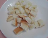 超簡単一歳児が良く食べる食事パンがゆ。作り方1写真